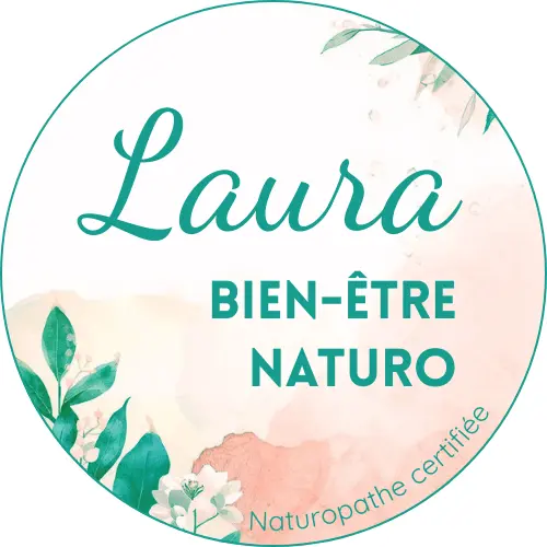 Logo Laura, bien-être-naturo, naturopathe certifiée